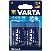 Varta D High Energy Battery Alkaline (Pack of 2)