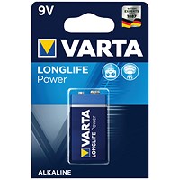 Varta Longlife Power 9V Alkaline Battery