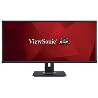 ViewSonic WQHD Docking Monitor, 34inch, Black