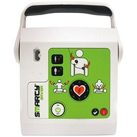 Smarty Saver Semi Automatic Defibrillator, Comes with Sturdy Defibrillator Case