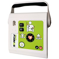 Smarty Saver Fully Automatic Defibrillator, Comes with Sturdy Defibrillator Case