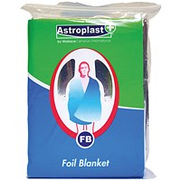 Wallace Cameron First-Aid Emergency Foil Blanket, Pack of 6
