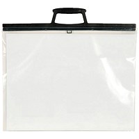 West Design Westfolio Clear Clip-Close Polythene Portfolio A3