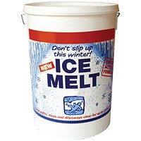 White Magic Ice Melt 18.75kg Dispenser Tub (Melts ice and snow fast)