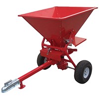 Red 350lb ATV Salt Spreader 160 Litre