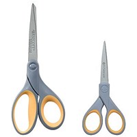 Westcott Titanium Twin Pack Scissors, 130/180mm