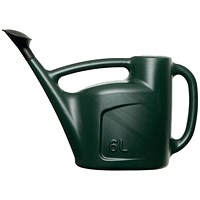 Whitefurze 6 Litre Watering Can, Green