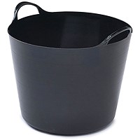 Whitefurze Flexi Tub 26 Litres Black Pack of 10