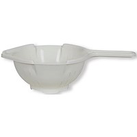 Whitefurze Plastic Colander Cream