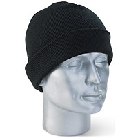 Beeswift Watch Beenie Hat, Black