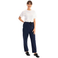 434TR Unisex Smart Scrub Trousers, Navy, Size 3XL