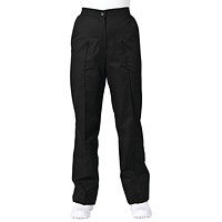 Work in Style Anne Female Healthcare Trousers, Black, Size 30 Inch
