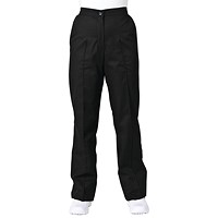 Work in Style Anne Female Healthcare Trousers, Black, Size 40 Inch