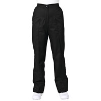 Work in Style Anne Female Healthcare Trousers, Black, Size 42 Inch