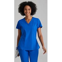 Barco One Racer Scrub Top, Royal Blue, 3XL