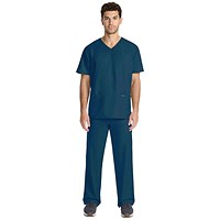 Cherokee Originals Ultra Female V-neck Scrub Top, Caribbean Blue, 2XL