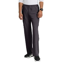 Skechers Unisex Drawcord Scrub Trousers, Pewter, XL