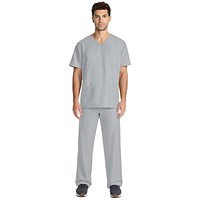 Cherokee Originals Ultra Female V-neck Scrub Top, Grey, Small