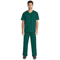 Cherokee Originals Ultra Female V-neck Scrub Top, Hunter Green, 3XL