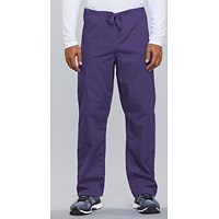 Cherokee 4100 Tall Leg Scrub Trousers, Grape Purple, 2XL, Tall Leg