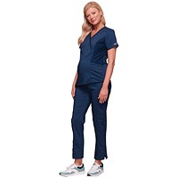 Cherokee Revolution WWE688 Maternity Top, Navy, Size 2XL