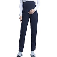 Cherokee WWE155 Revolution Maternity Trousers, Navy, Size 2XS
