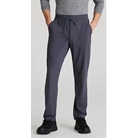 Skechers Slip-ins Rebound Knit Scrub Trousers, Pewter Grey, Medium, Short Leg