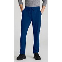 Skechers Slip-ins Rebound Knit Scrub Trousers, Navy Blue, Small, Short Leg