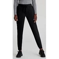 Skechers Slip-ins Pace Knit Scrub Joggers, Black, 2XS, Regular Leg