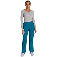 Dickies Signature Tapered Leg Scrub Pants, Caribbean Blue, 3XL