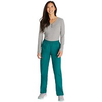 Dickies Signature Tapered Leg Scrub Pants, Hunter Green, Small