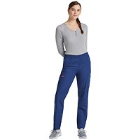 Dickies Signature Tapered Leg Scrub Pants, Navy Blue, 2XL