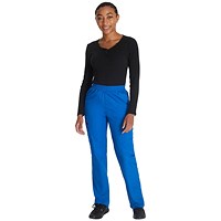 Dickies Signature Tapered Leg Scrub Pants, Royal Blue, Small