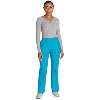 Dickies Signature Tapered Leg Scrub Pants, Teal, 2XL