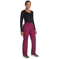 Dickies Signature Tapered Leg Scrub Pants, Wine Red, XL