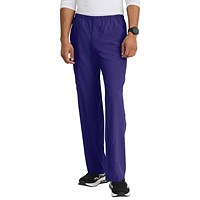 Skechers Unisex Drawcord Scrub Trousers, Grape, Medium