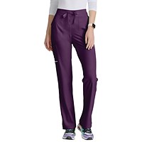 Skechers Female Reliance Mid-Rise Trousers, Eggplant, XS