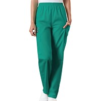 Cherokee CH4200 Elasticated Scrub Trousers, Surgical Green, Size 3XL