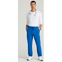 Skechers Slip-ins Rebound Knit Scrub Trousers, Royal Blue, Small, Regular Leg