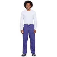 Cherokee Unisex Drawstring Scrub Trousers, Grape, 2XL