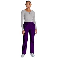 Dickies Signature Tapered Leg Scrub Pants, Eggplant Purple, Small