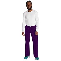 Dickies Signature Drawstring Scrub Bottoms, Eggplant Purple, 3XL