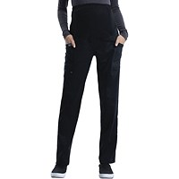 Cherokee WWE155 Revolution Maternity Trousers, Black, Size XS
