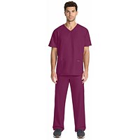 Cherokee Originals Ultra Female V-neck Scrub Top, Wine Red, Medium