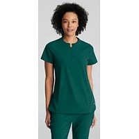 Barco One Flux Scrub Top, Hunter Green, Medium