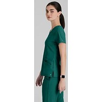 Barco One Pulse Scrub Top, Hunter Green, XL