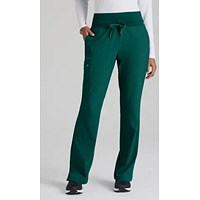 Barco One Stride Scrub Trousers, Hunter Green, Medium, Regular Leg