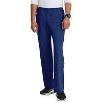 Skechers Unisex Drawcord Scrub Trousers, Galaxy Blue, Small
