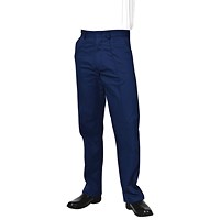 Work in Style MT037 Male Healthcare Trousers, Navy, Size 36 Inch
