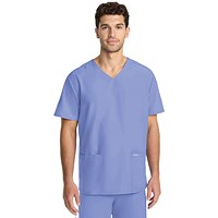 Cherokee Originals Ultra Female V-neck Scrub Top, Ceil Blue, 2XL